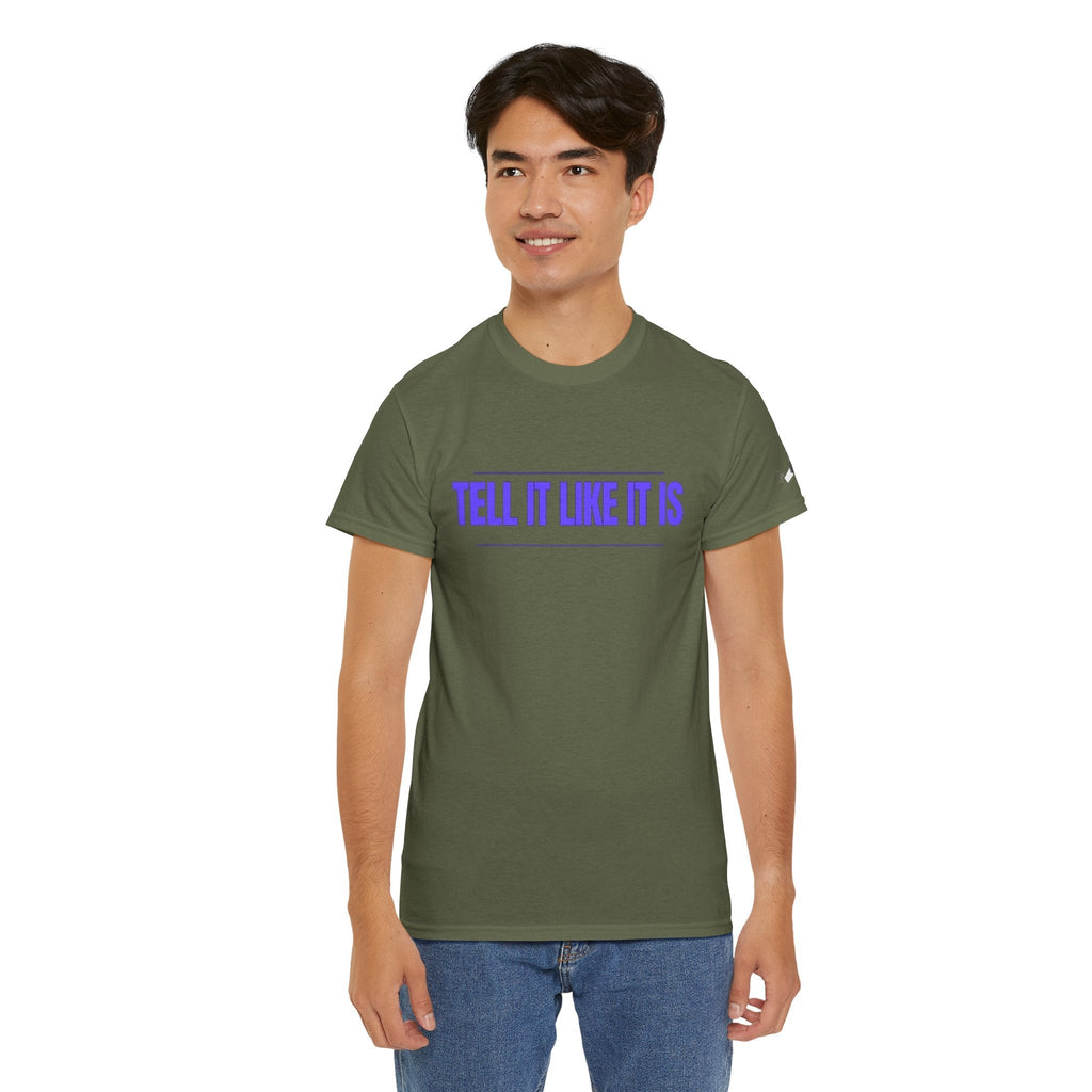 Tell It Like It Is Podcast — Bold Statement Graphic T‑Shirt ("No Scripts… No Filters… No Bullsh*t") - 314 Originals