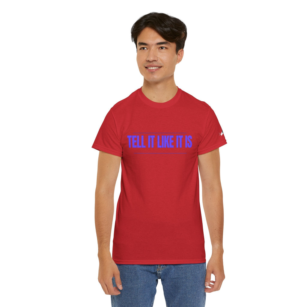Tell It Like It Is Podcast — Bold Statement Graphic T‑Shirt ("No Scripts… No Filters… No Bullsh*t") - 314 Originals