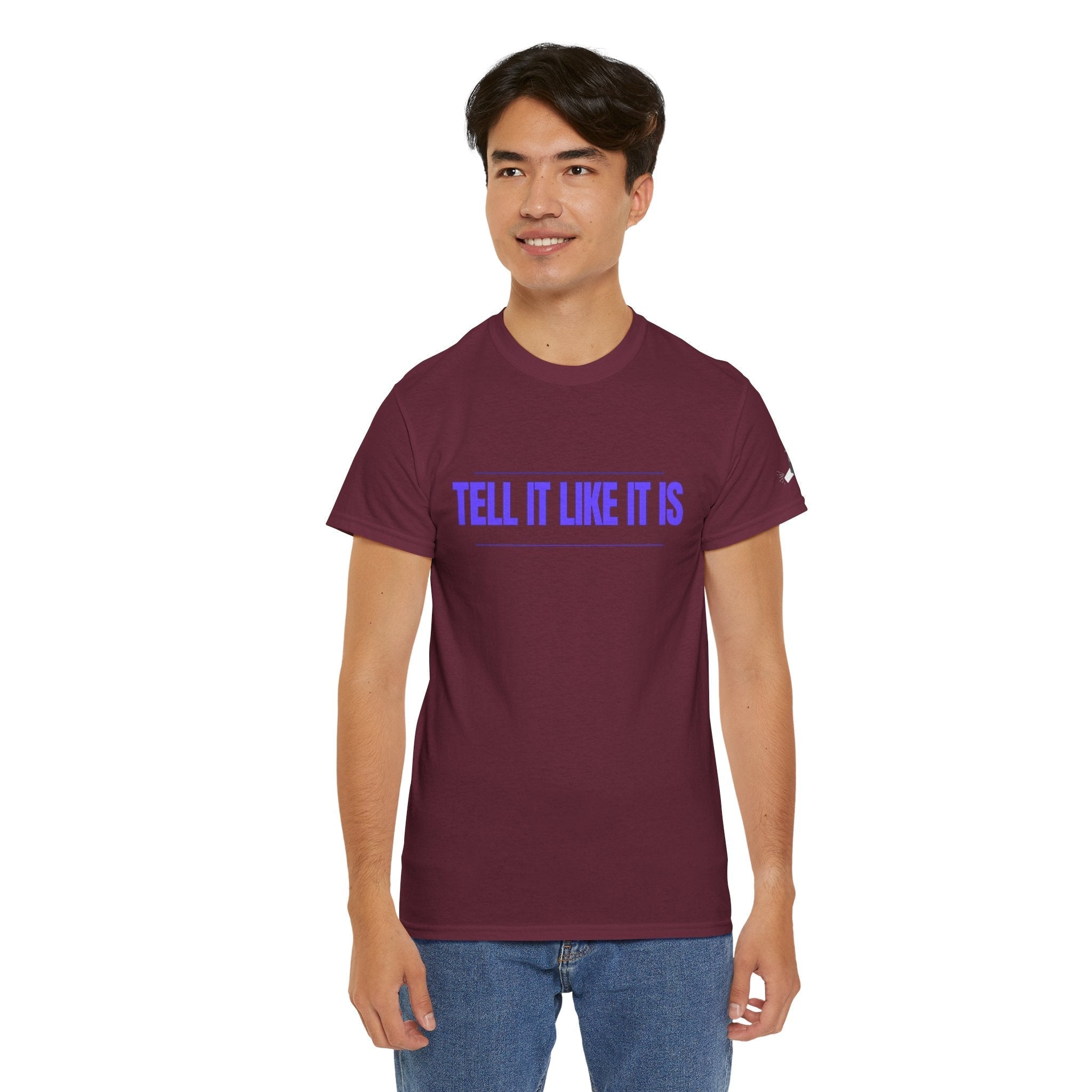 Tell It Like It Is Podcast — Bold Statement Graphic T‑Shirt ("No Scripts… No Filters… No Bullsh*t") - 314 Originals