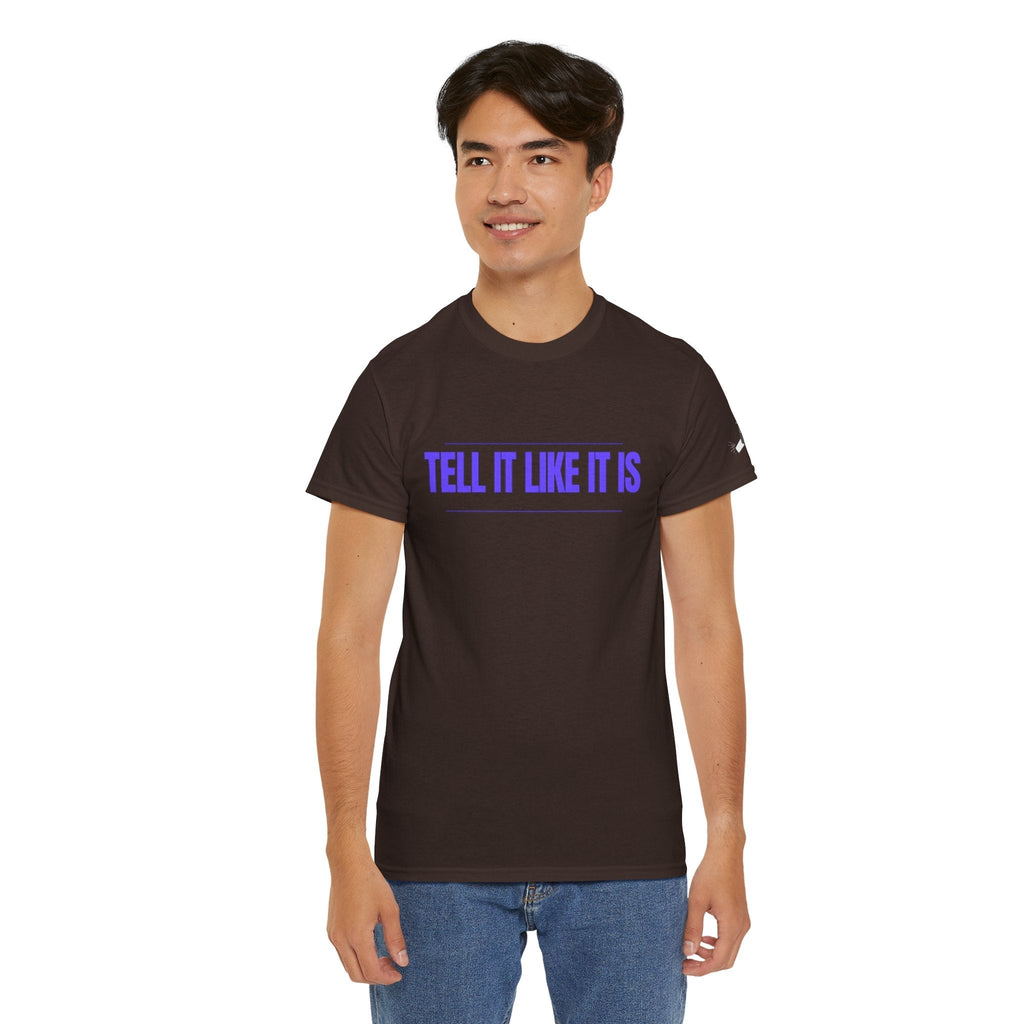 Tell It Like It Is Podcast — Bold Statement Graphic T‑Shirt ("No Scripts… No Filters… No Bullsh*t") - 314 Originals