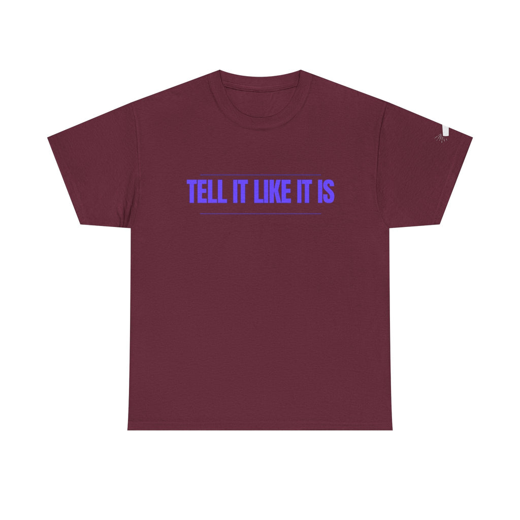 Tell It Like It Is Podcast — Bold Statement Graphic T‑Shirt ("No Scripts… No Filters… No Bullsh*t") - 314 Originals