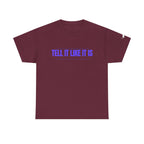 Tell It Like It Is Podcast — Bold Statement Graphic T‑Shirt ("No Scripts… No Filters… No Bullsh*t") - 314 Originals