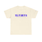 Tell It Like It Is Podcast — Bold Statement Graphic T‑Shirt ("No Scripts… No Filters… No Bullsh*t") - 314 Originals