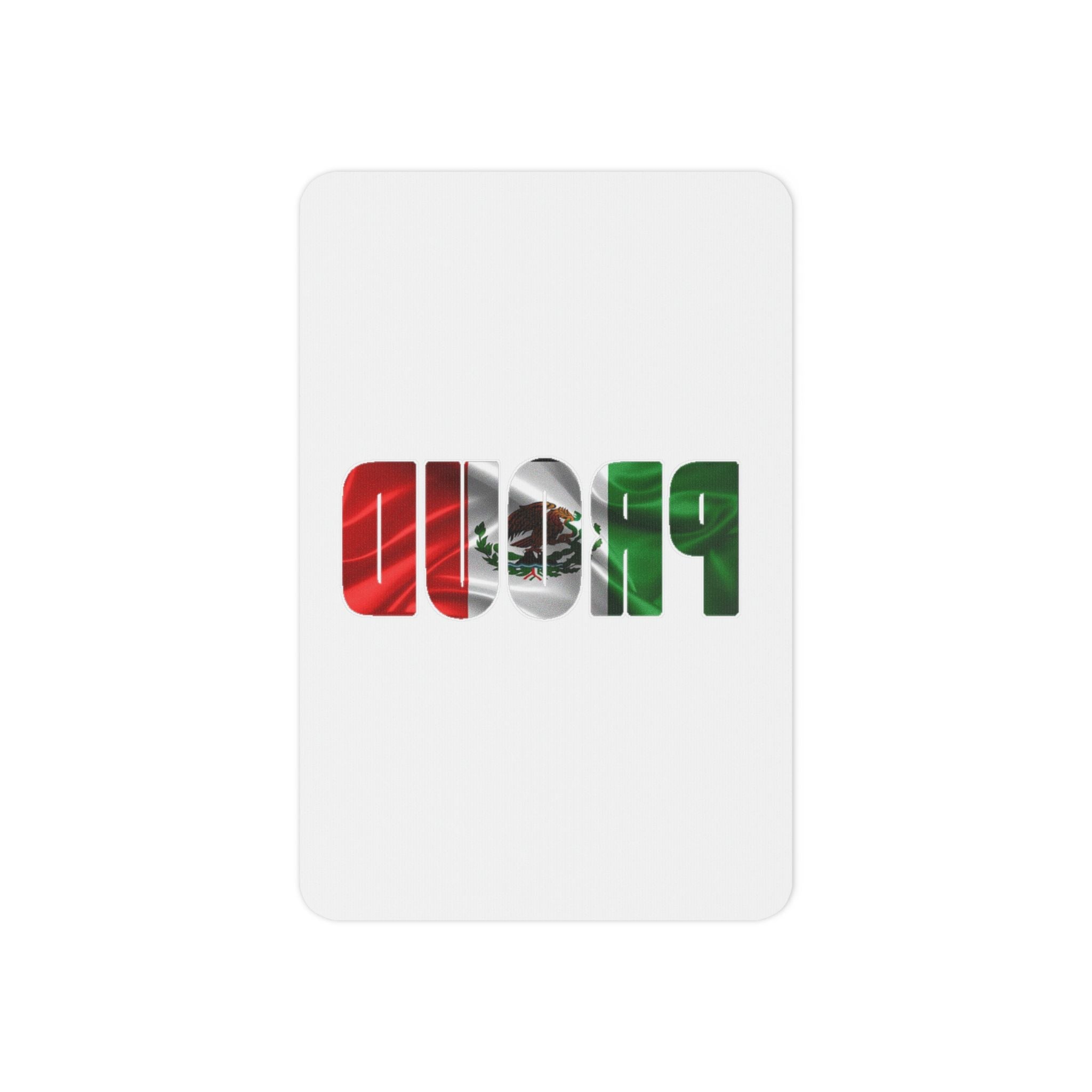 Temporary Tattoo — "Proud" Mexican Flag Design - 314 Originals