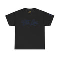 The Lou Script Black Tee — Vintage Script Graphic T-Shirt - 314 Originals
