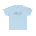 The Lou Script Light Blue Tee — Vintage Script Graphic T-Shirt - 314 Originals