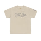 The Lou Script Sand Tee — Vintage Script Graphic T-Shirt - 314 Originals