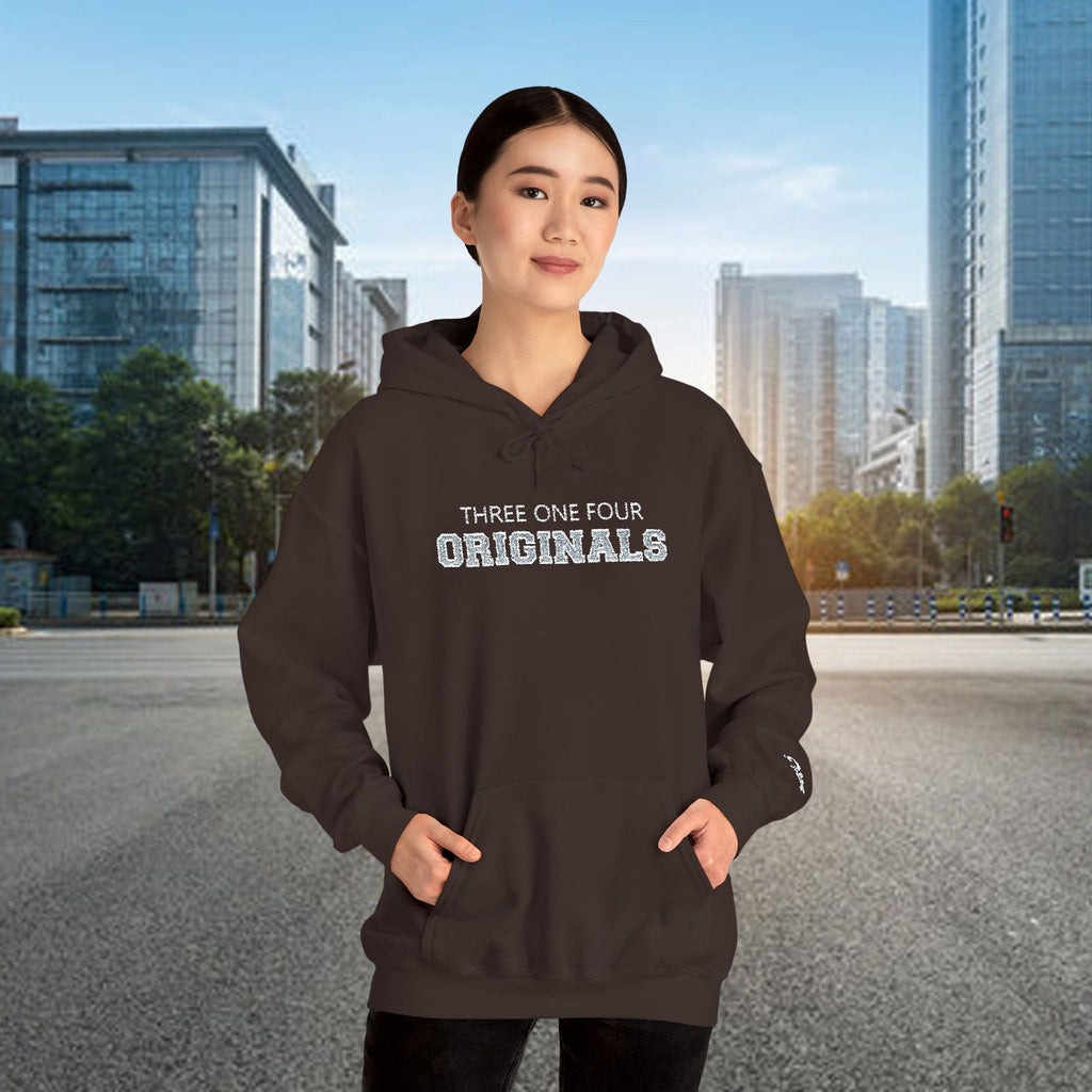Three One Four Hoodie — Vintage Text - 314 Originals