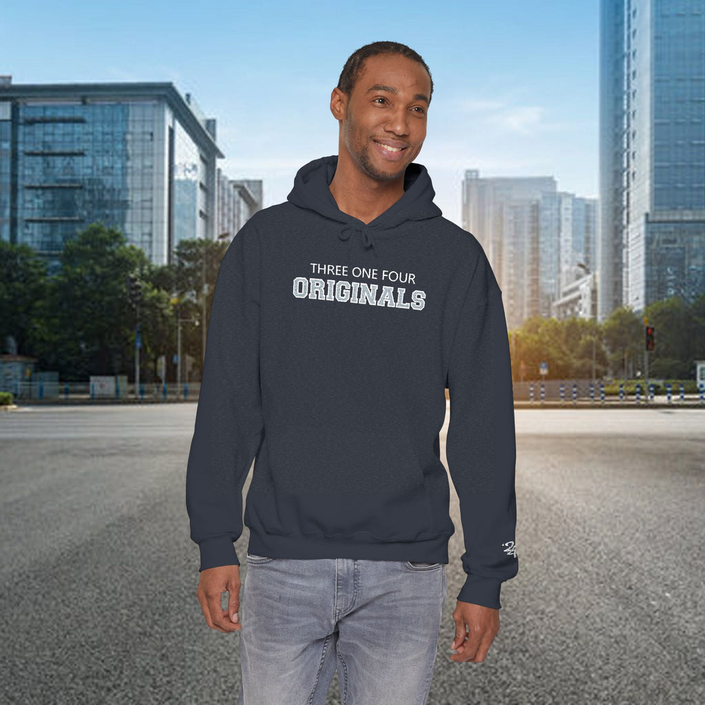 Three One Four Hoodie — Vintage Text - 314 Originals