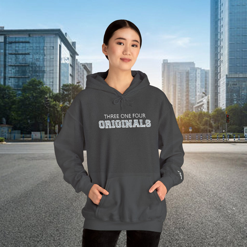 Three One Four Hoodie — Vintage Text - 314 Originals