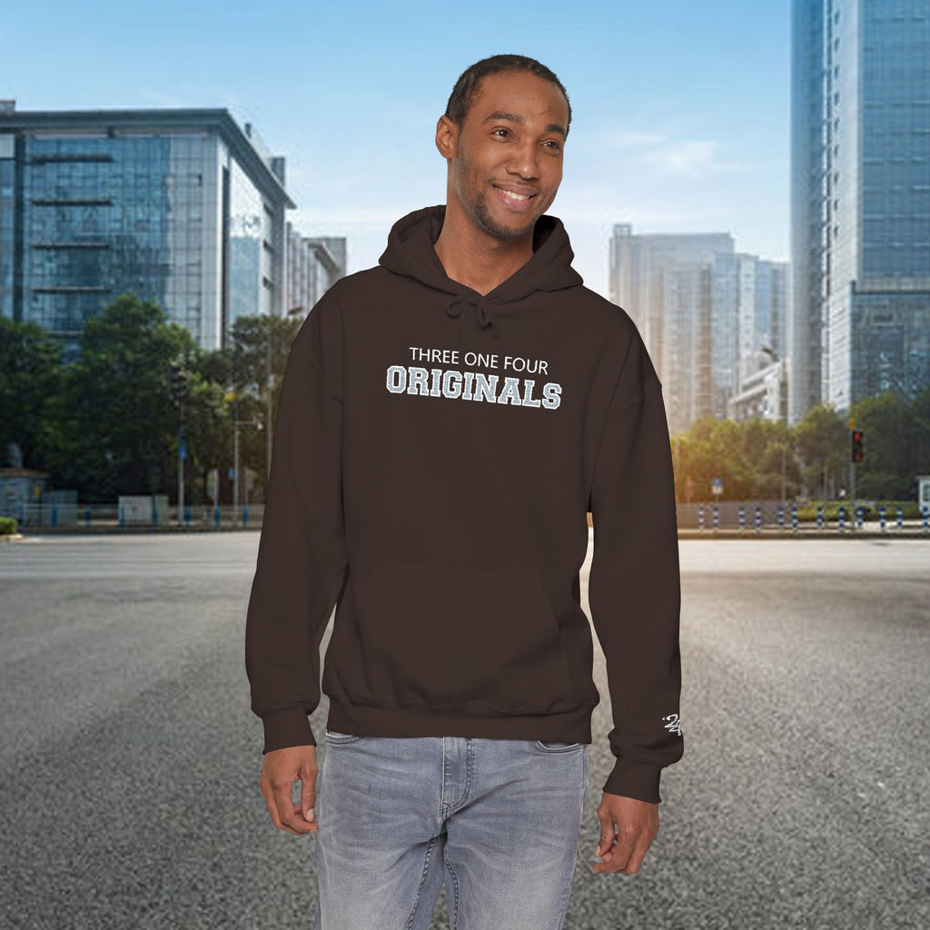 Three One Four Hoodie — Vintage Text - 314 Originals