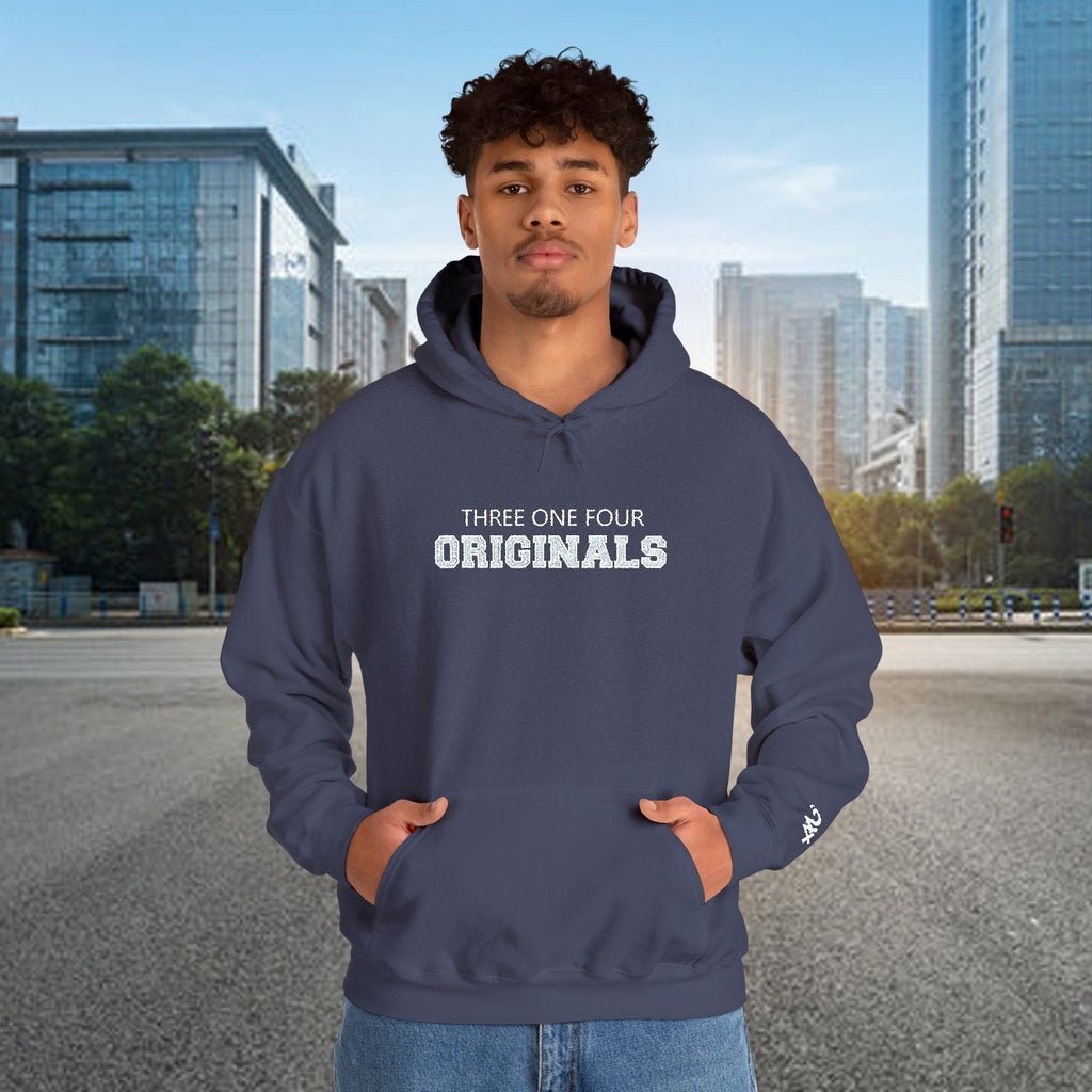 Three One Four Hoodie — Vintage Text - 314 Originals