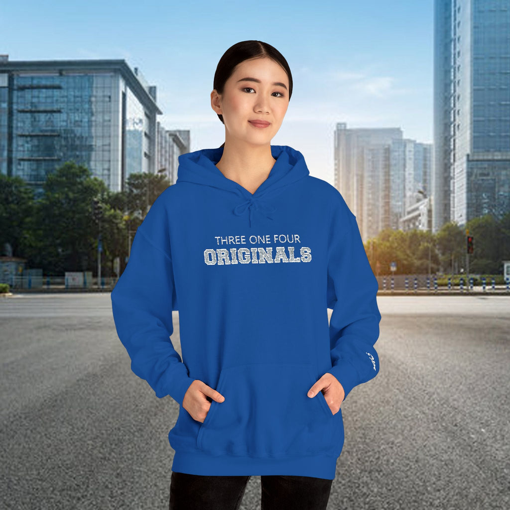 Three One Four Hoodie — Vintage Text - 314 Originals