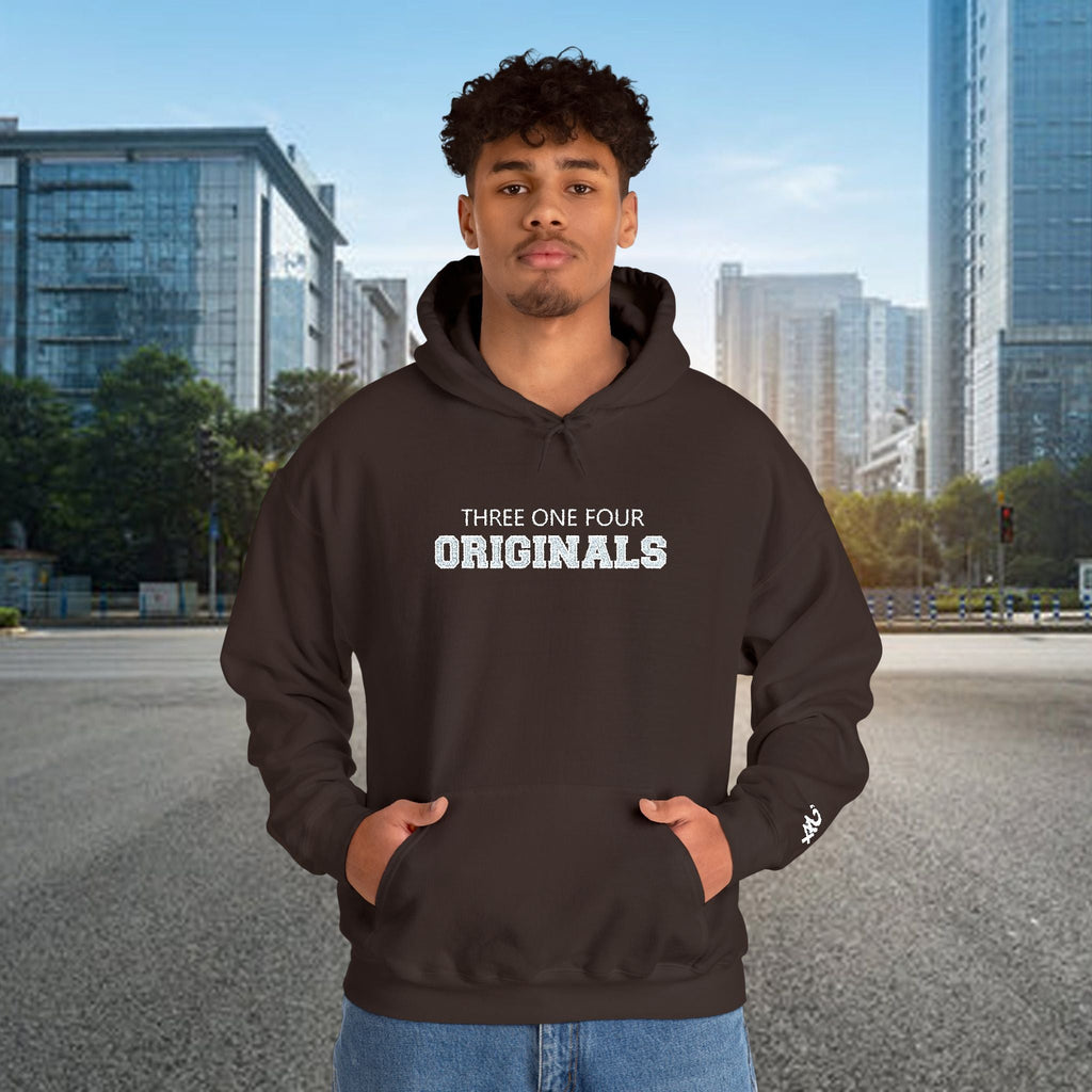 Three One Four Hoodie — Vintage Text - 314 Originals