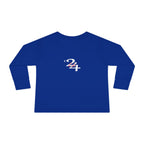 Toddler Long Sleeve Tee — "314 Originals" Retro Script Kids Shirt - 314 Originals