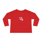 Toddler Long Sleeve Tee — "314 Originals" Retro Script Kids Shirt - 314 Originals