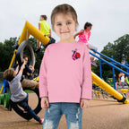 Toddler Long Sleeve Tee — Cute Ladybug Chest Design with “314 Original” Back - 314 Originals