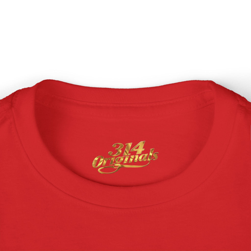 Toddler Long Sleeve Tee — Cute Ladybug Chest Design with “314 Original” Back - 314 Originals