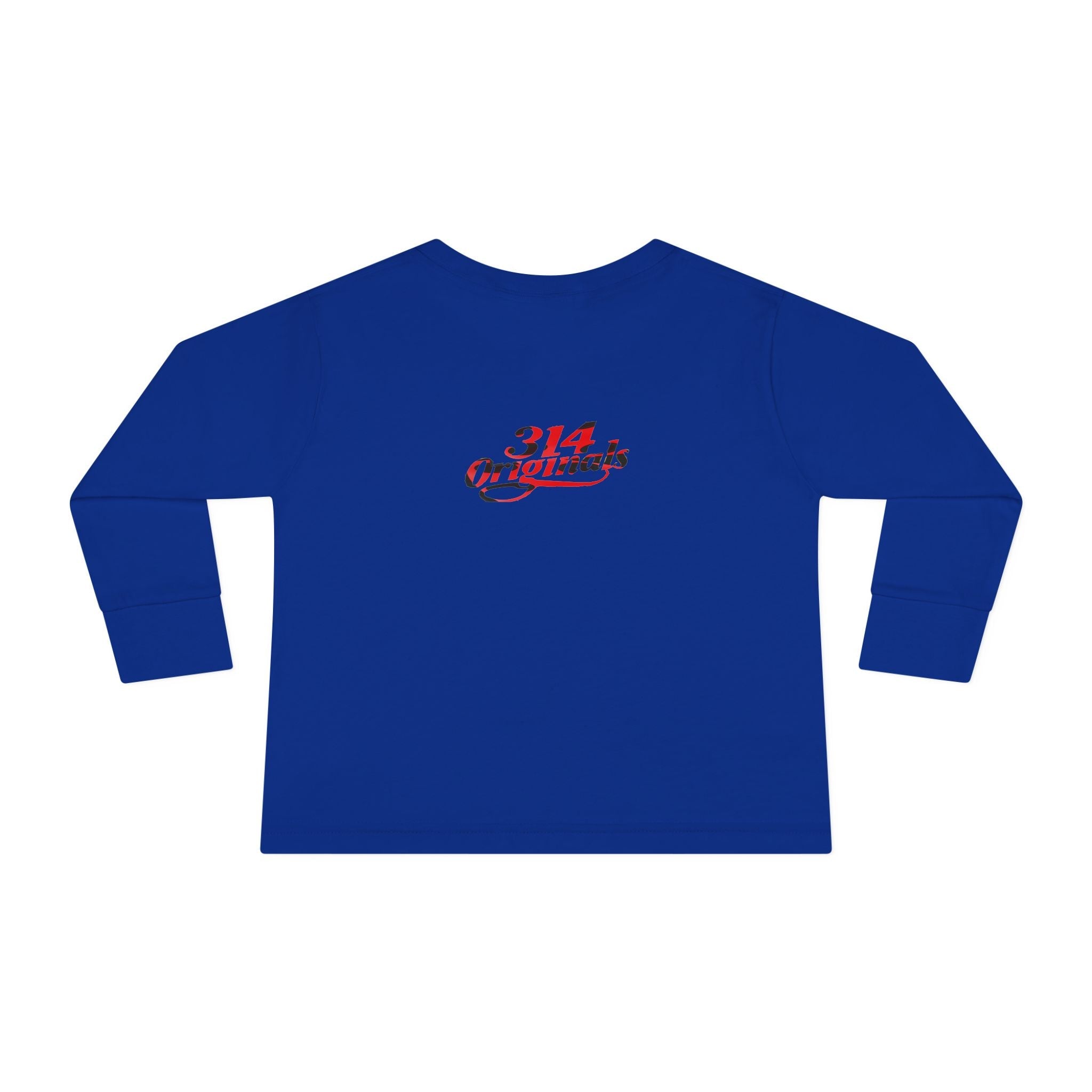 Toddler Long Sleeve Tee — Cute Ladybug Chest Design with “314 Original” Back - 314 Originals