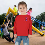 Toddler Long Sleeve Tee — Cute Ladybug Chest Design with “314 Original” Back - 314 Originals