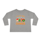 Toddler Long Sleeve Tee — "I'm Just Here for the Cookies" Christmas Cookies Shirt - 314 Originals