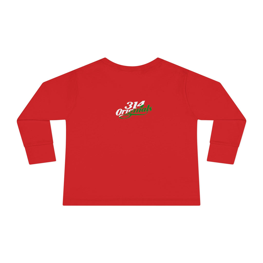 Toddler Long Sleeve Tee — "I'm Just Here for the Cookies" Christmas Cookies Shirt - 314 Originals