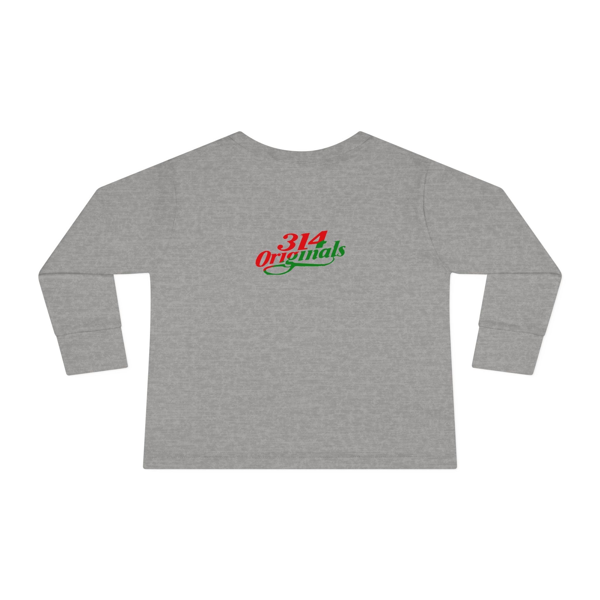 Toddler Long Sleeve Tee — "I'm Just Here for the Cookies" Christmas Cookies Shirt - 314 Originals
