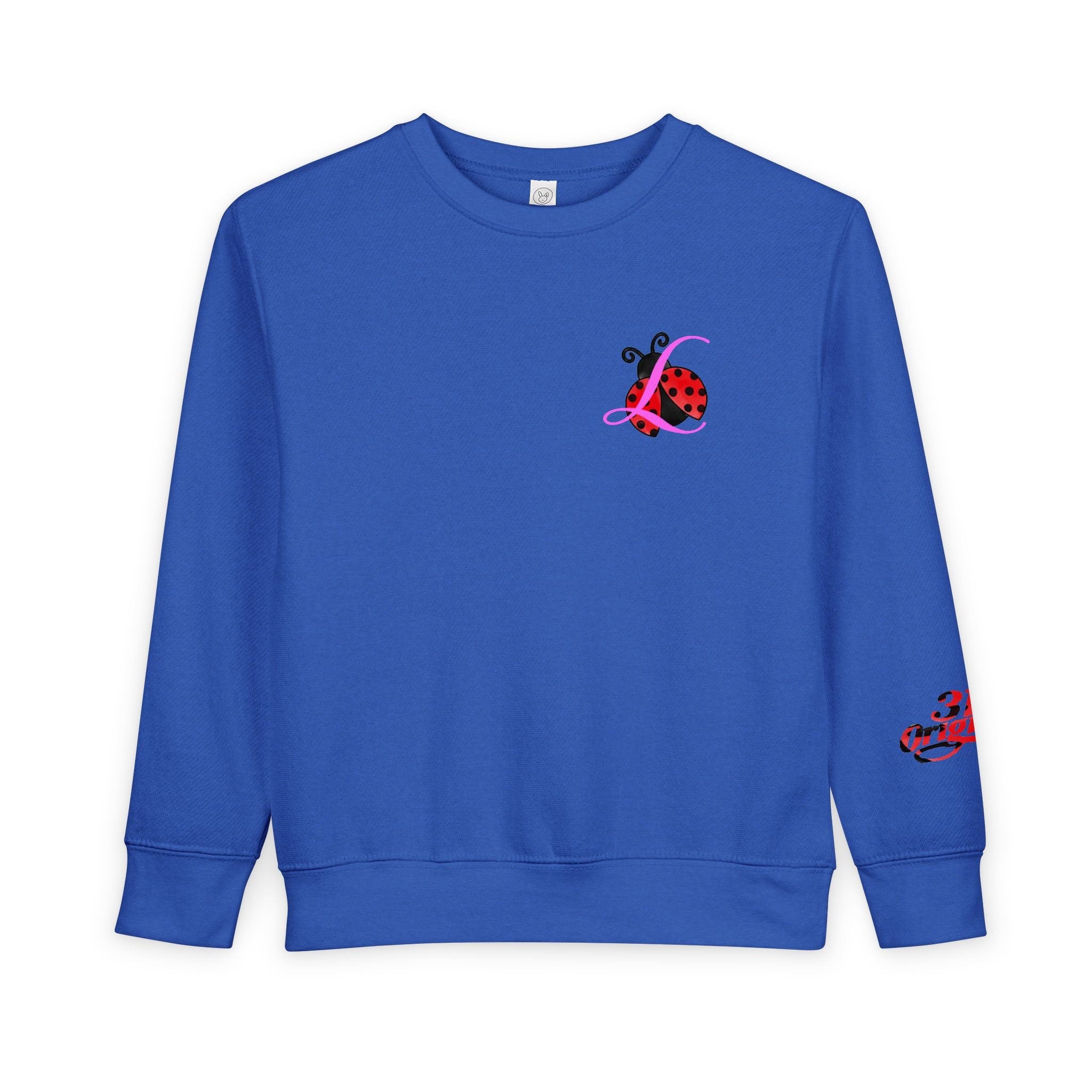 Toddler Sweatshirt — Cute Ladybug Graphic Crewneck for Kids - 314 Originals