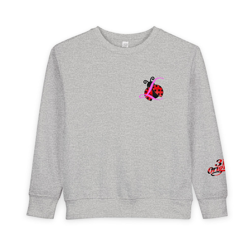 Toddler Sweatshirt — Cute Ladybug Graphic Crewneck for Kids - 314 Originals