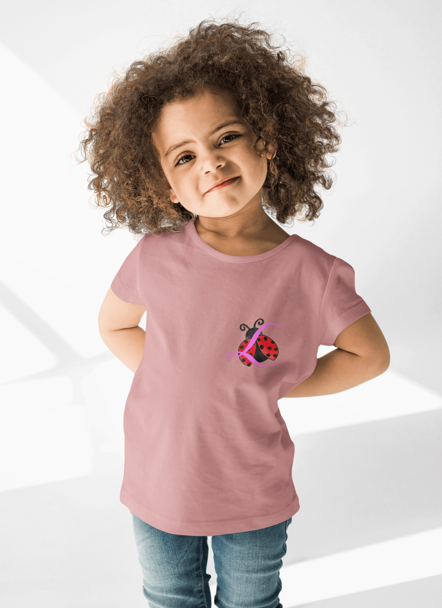 Toddler Tee — Cute Ladybug Graphic Kids Shirt - 314 Originals