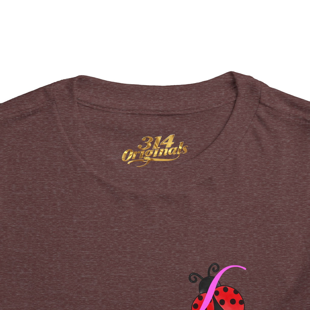 Toddler Tee — Cute Ladybug Graphic Kids Shirt - 314 Originals