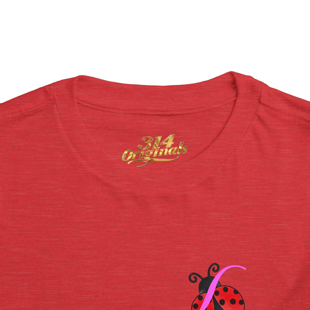 Toddler Tee — Cute Ladybug Graphic Kids Shirt - 314 Originals