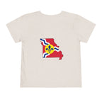 Toddler Tee — "From the Lou and I’m... Proud" St. Louis Flag Kids Shirt - 314 Originals