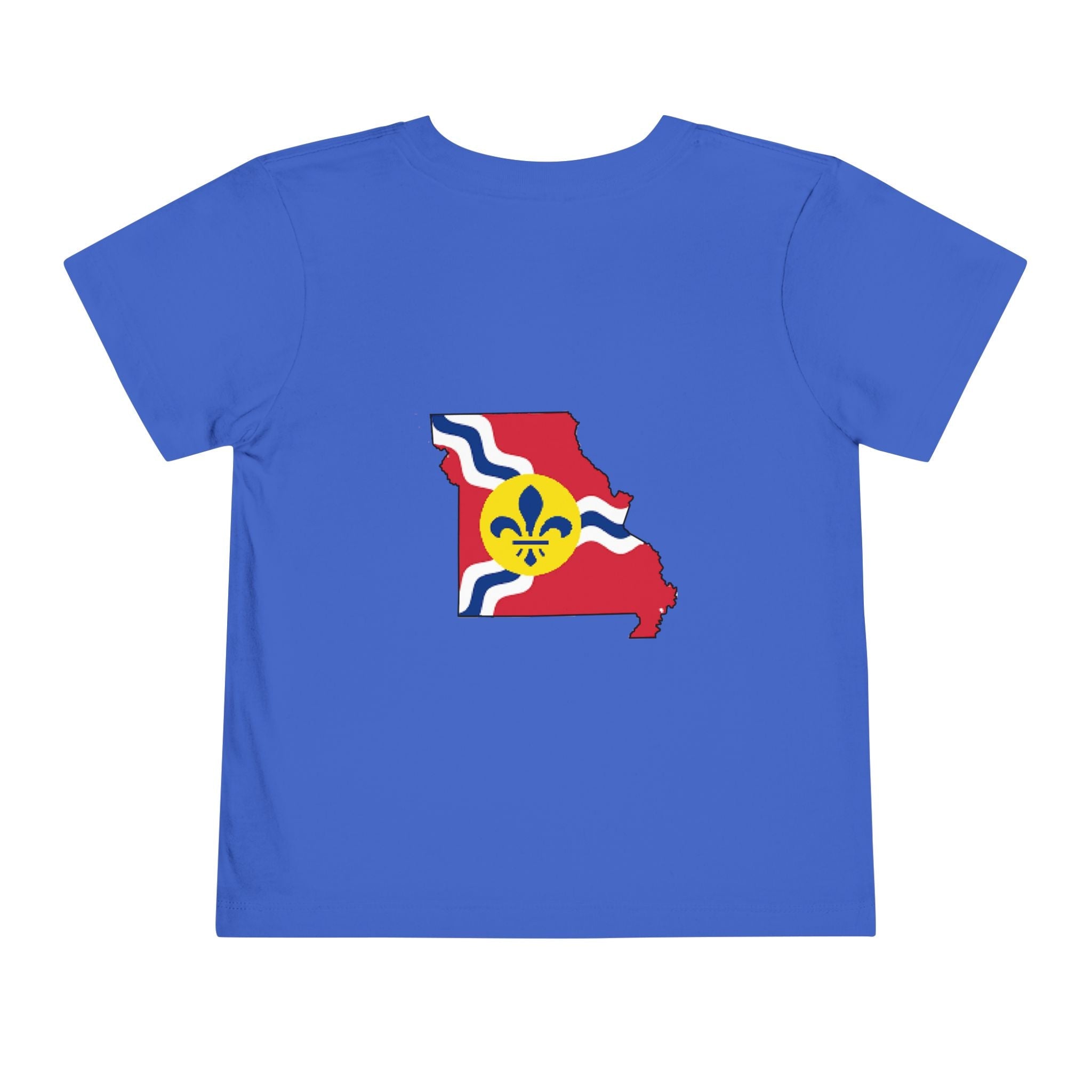 Toddler Tee — "From the Lou and I’m... Proud" St. Louis Flag Kids Shirt - 314 Originals