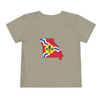 Toddler Tee — "From the Lou and I’m... Proud" St. Louis Flag Kids Shirt - 314 Originals