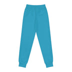 Turquoise Youth Joggers with 314 Originals Side Graphic — Kids Athletic Sweatpants - 314 Originals