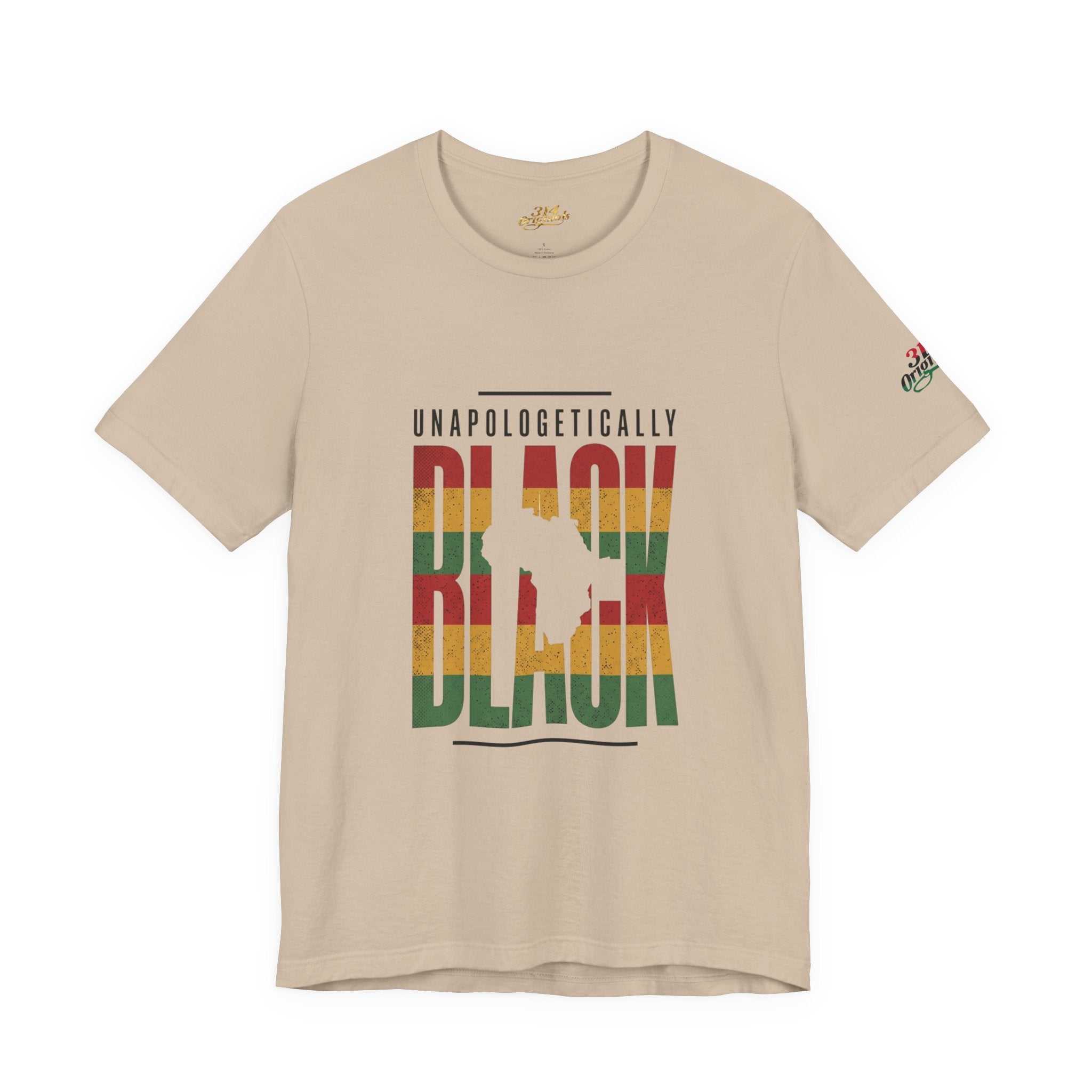 Unapologetically Black T-Shirt | Juneteenth Pan-African 1865 Freedom Tee - 314 Originals