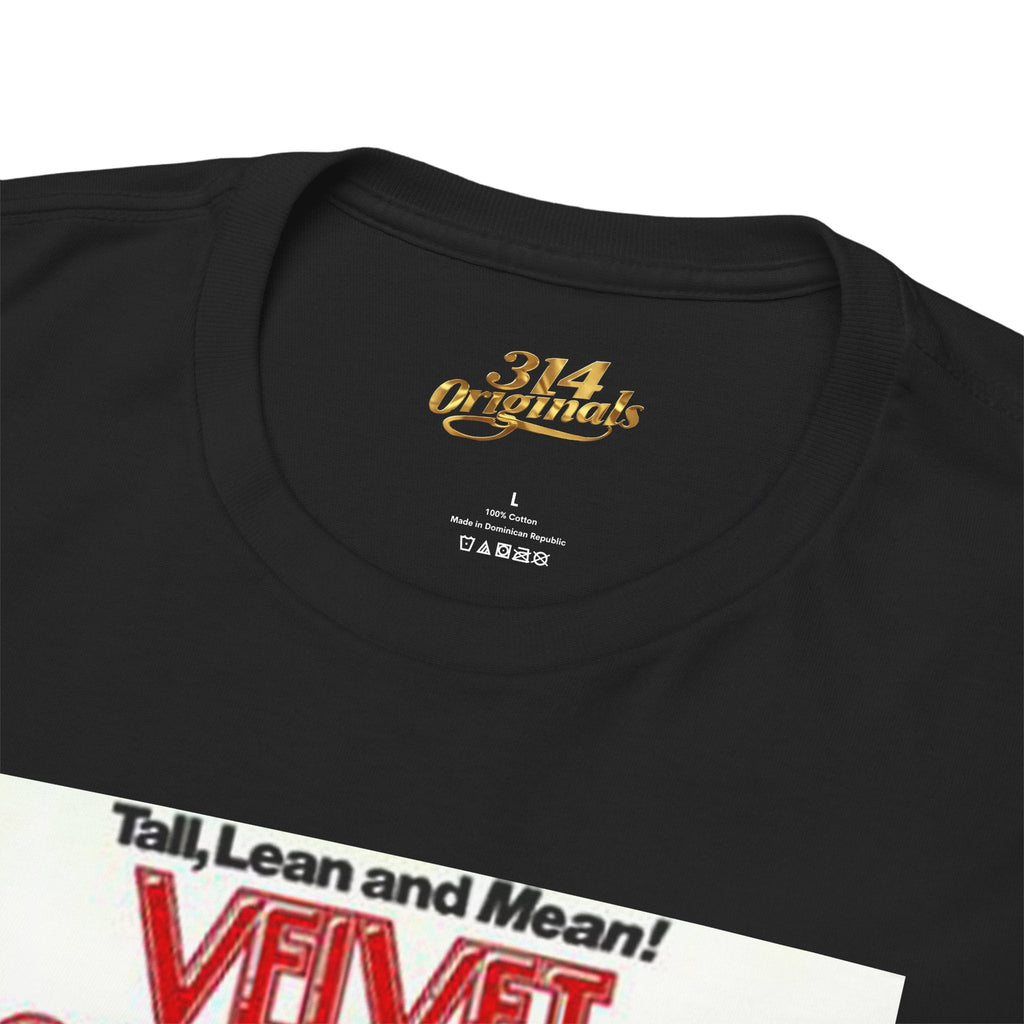 Velvet Smooth Retro Movie Poster Tee — Vintage Blaxploitation Graphic T-Shirt - 314 Originals