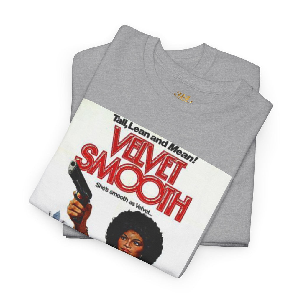 Velvet Smooth Retro Movie Poster Tee — Vintage Blaxploitation Graphic T-Shirt - 314 Originals