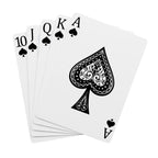 Vintage Style Poker Playing Cards – 314 Originals Blue & Gold Back, Decorative Ace of Spades Deck - 314 Originals