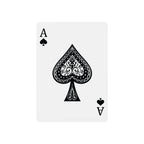 Vintage Style Poker Playing Cards – 314 Originals Blue & Gold Back, Decorative Ace of Spades Deck - 314 Originals
