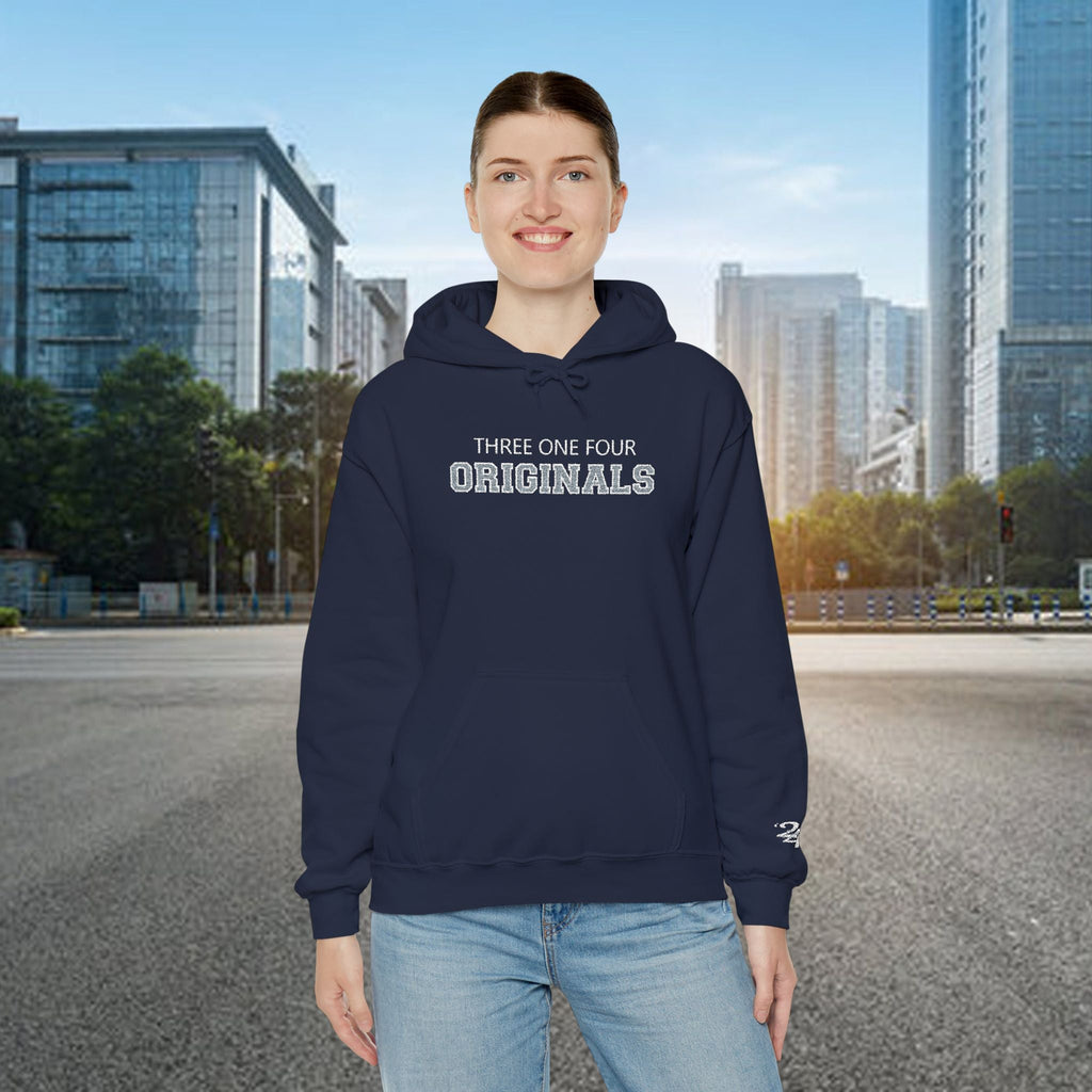 Vintage Text Three One Four Hoodie - 314 Originals