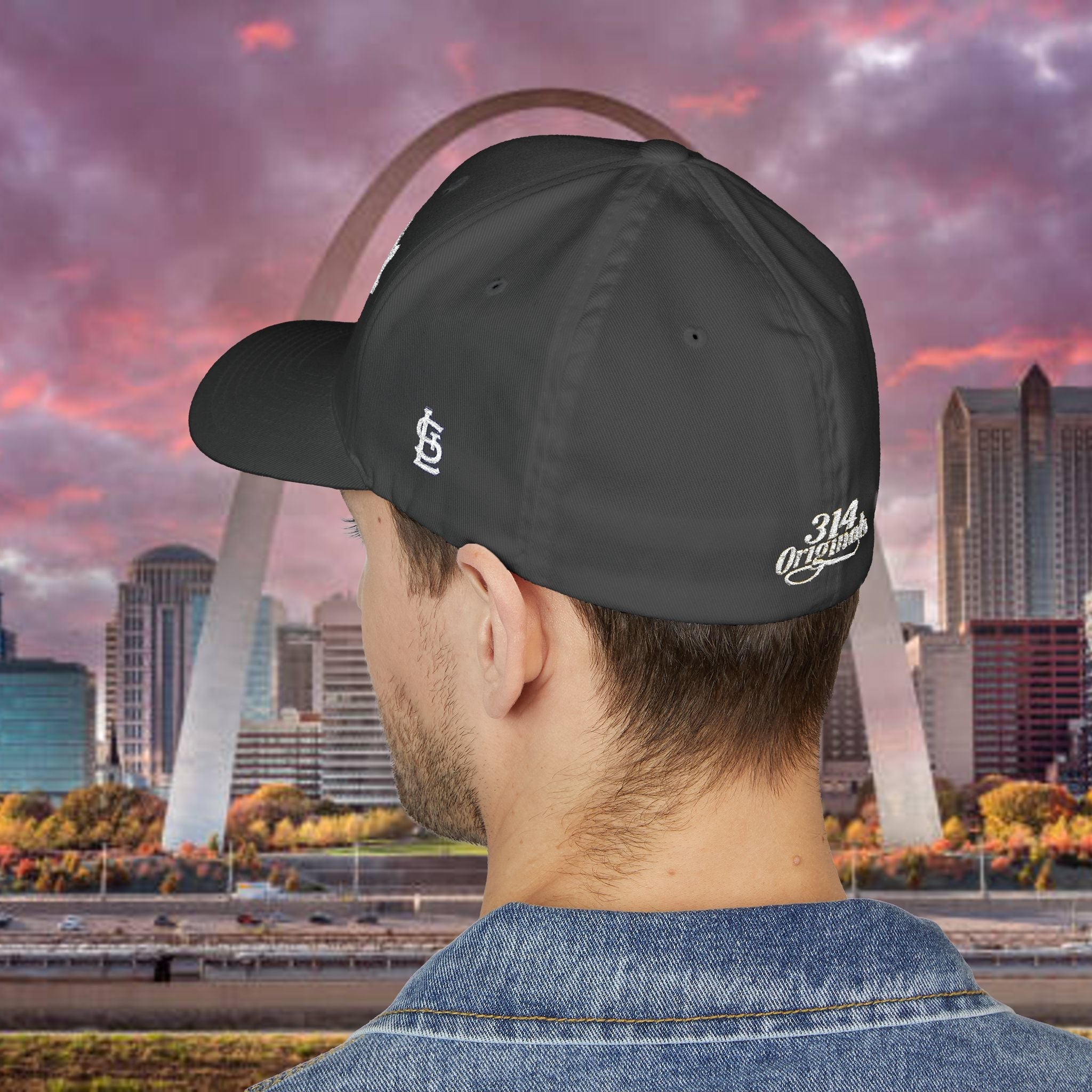 Westside Embroidered Cap — Vintage Gothic Script Hat with 314 Originals Back Logo - 314 Originals