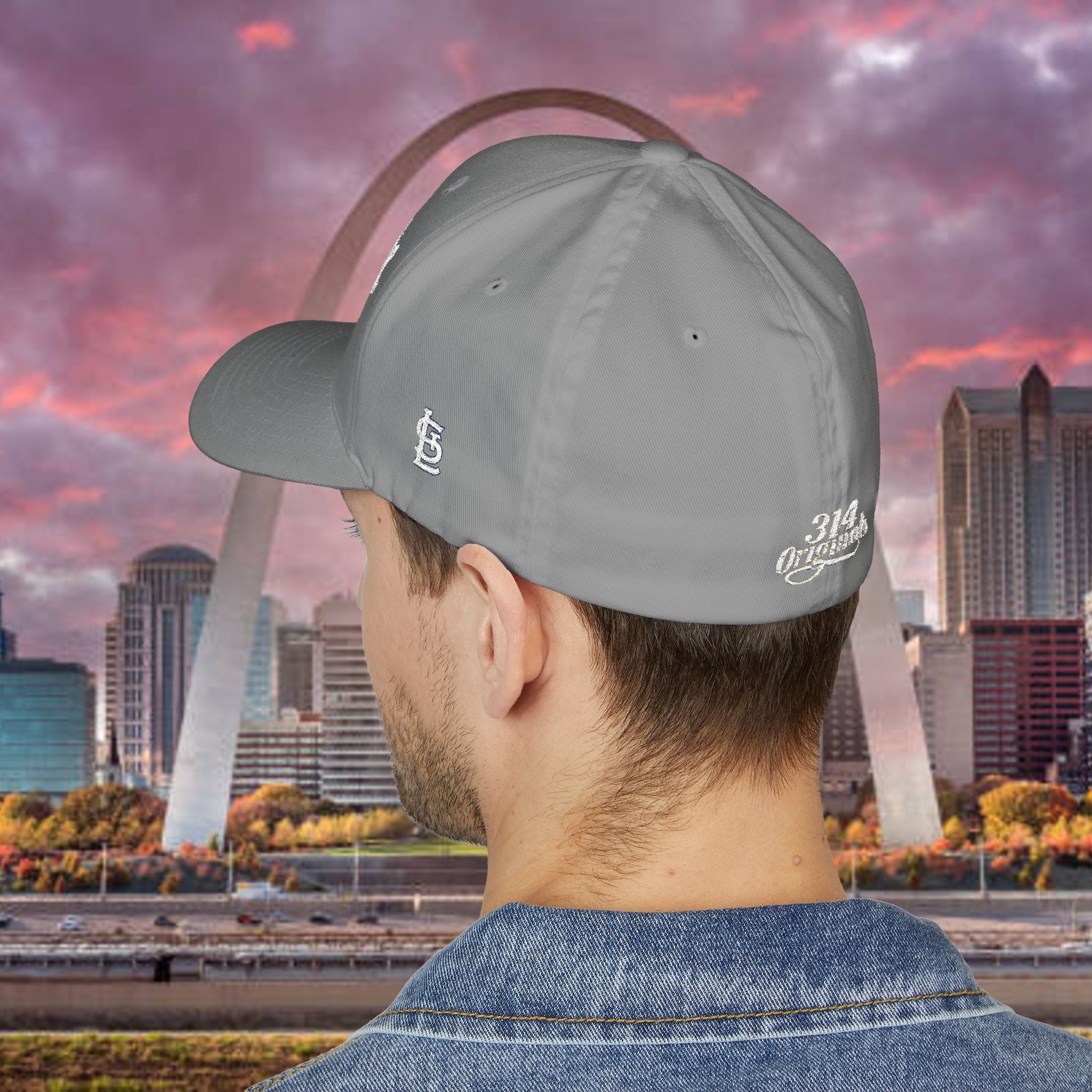 Westside Embroidered Cap — Vintage Gothic Script Hat with 314 Originals Back Logo - 314 Originals