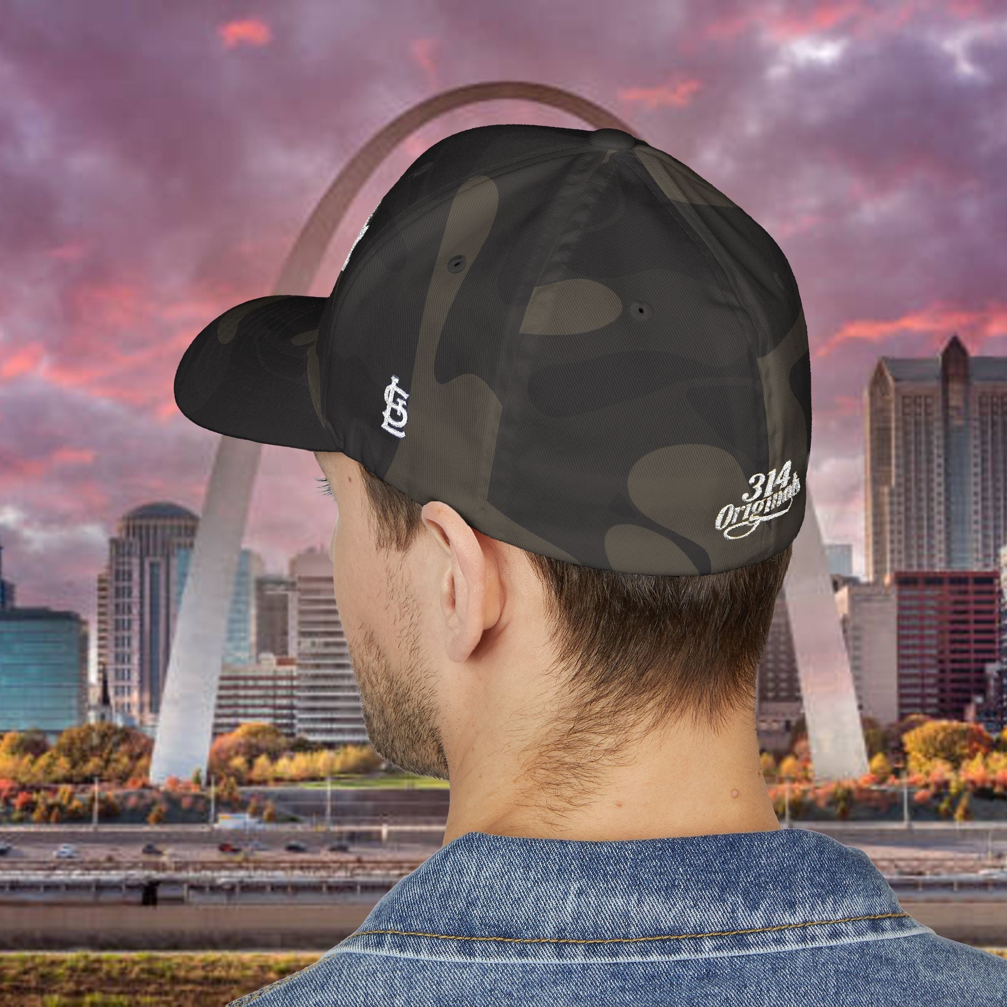 Westside Embroidered Cap — Vintage Gothic Script Hat with 314 Originals Back Logo - 314 Originals