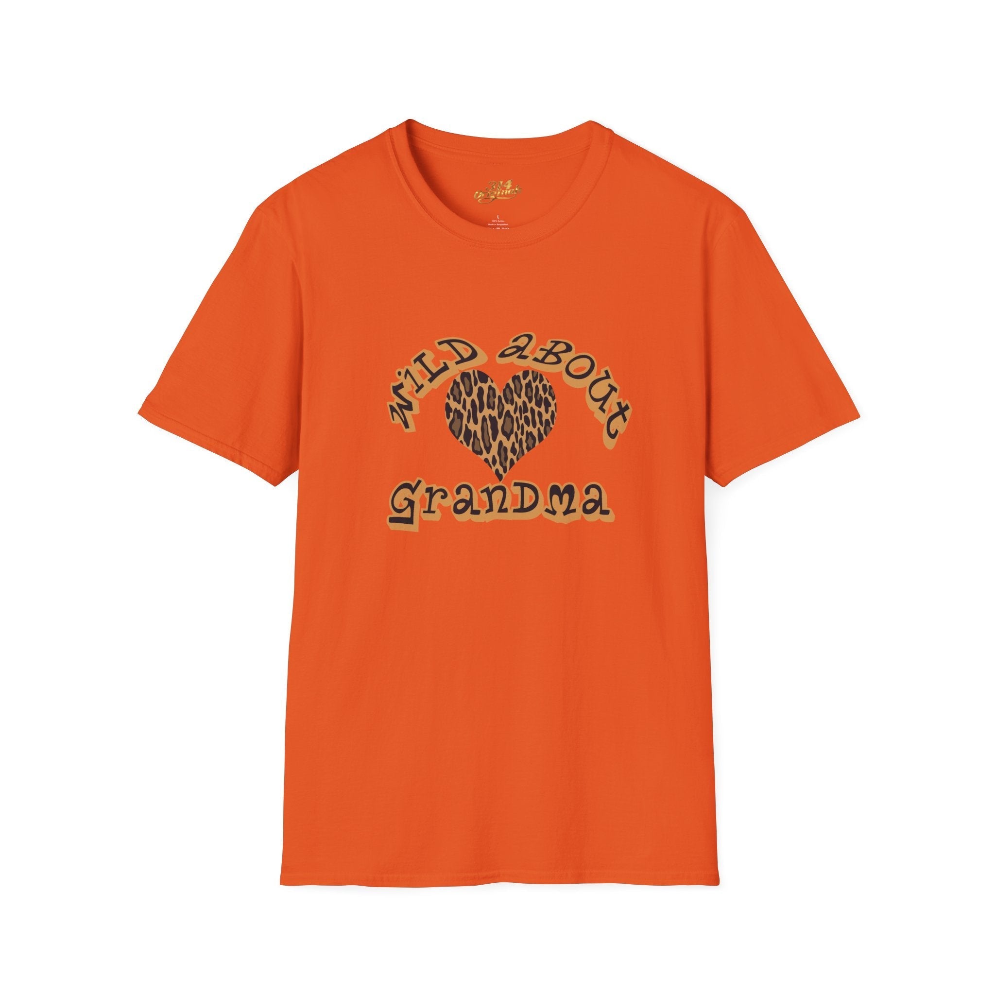 Wild About Grandma Leopard Heart T-Shirt - 314 Originals