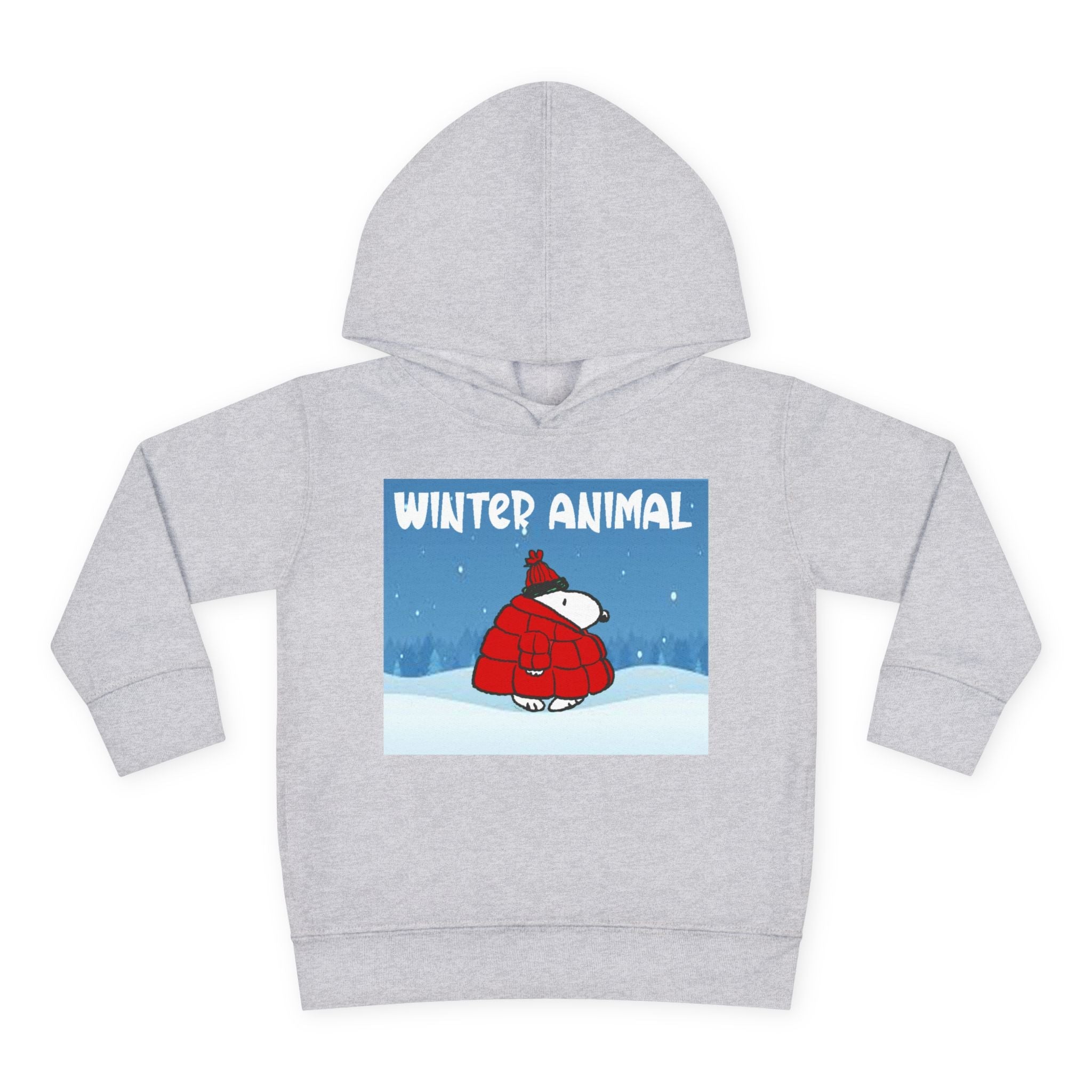 "Winter Animal" Toddler Hoodie Pullover - 314 Originals