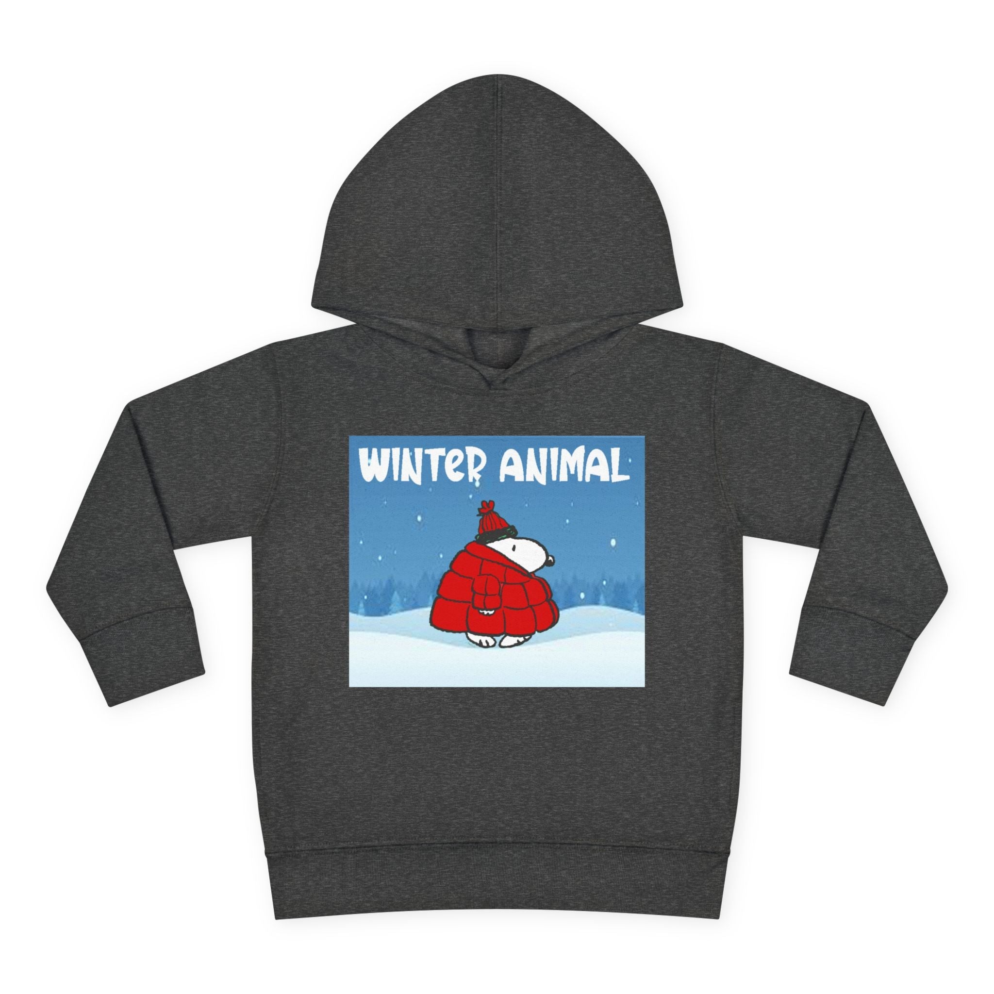 "Winter Animal" Toddler Hoodie Pullover - 314 Originals