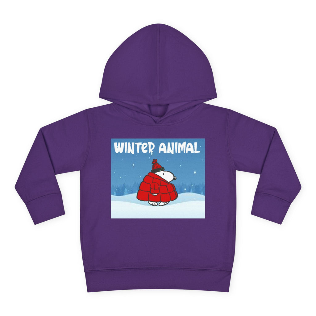 "Winter Animal" Toddler Hoodie Pullover - 314 Originals
