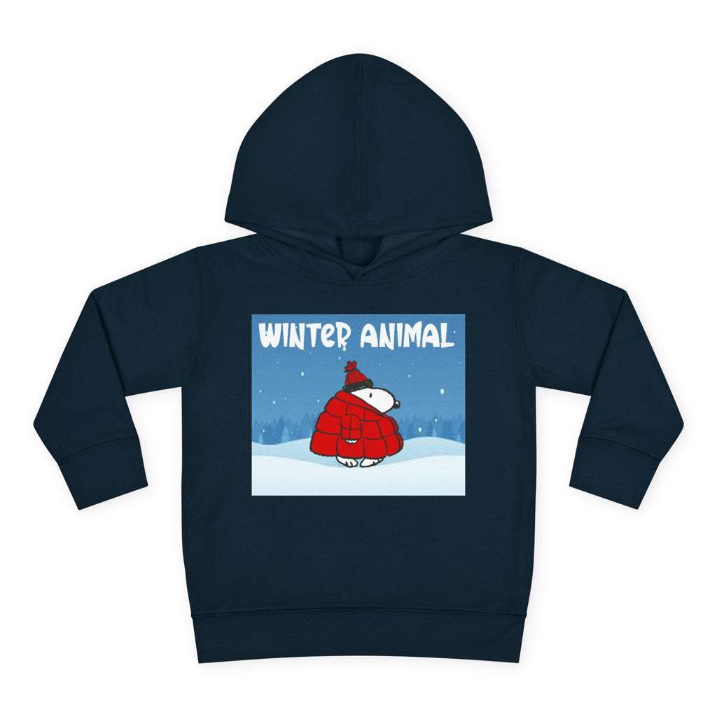 "Winter Animal" Toddler Hoodie Pullover - 314 Originals